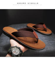 Chanclas de moda con suelas de goma para hombre, zapatillas de playa de verano, sandalias de gran tamaño - details 18
