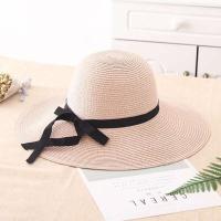 Gorra de Playa con Protección UV de Verano 2018 Gorra de Pana con Borla Ancha para Mujeres - details 4