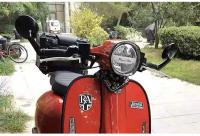 Espejo Retrovisor Lateral Universal para Motocicleta de Marca Suzuki Barra de Manillar de Alta Calidad Hecho en China Ideal para Z1000, Z750, Honda CB 1000R, CB650R, Z400, Z900RS, Z650RS, VESPA, Triumph - details 6