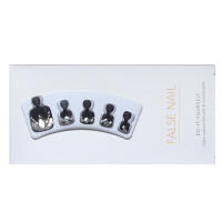 Kit de manicura para uñas de los pies, palo de playa artificial negro, terapia de luz, prensa corta, bricolaje en casa - details 0