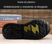 Botas de Trabajo para Hombres Zapatos de Seguridad a Prueba de Agujeros Punta de Acero - details 6