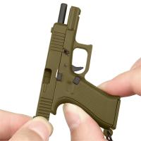 Llavero Táctico En Forma De Pistola Para Hombres Miniatura Portátil Decorativa Modelo Realista Juguete Regalo Llavero G45 Desmontable - details 7