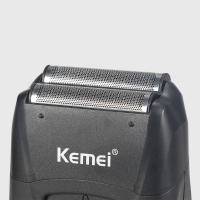Kemei-maquinilla de afeitar eléctrica inalámbrica, afeitadora profesional recargable, máquina de afeitar para peluquero, doble red recíproca, KM-3381 - details 4
