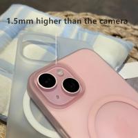 Funda Magnética Transparente Mate Ultra-Delgada Carga Inalámbrica Magsafe - details 2