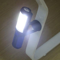 Linterna LED COB para reparación de coche, lámpara de Camping impermeable con imán, carga USB, gancho de luz giratorio de 90 ° - details 9