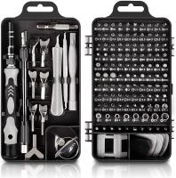 Llave de destornillador 122 en 1 Conjunto de precisión magnética Destornilladores Torx Herramientas manuales para reparación de teléfonos móviles Hex Bit Mango Peligros normales Estilo de cabeza hexagonal Usado para bricolaje en el hogar - details 0