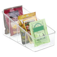 Organizador de Alimentos en Plástico Grande Estante de Almacenamiento para Cocina Armario de Cocina para Encimera Soporte para Bolsas de Especias Nuevo - details 6