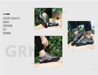 Zapatos de senderismo de marca para mujer, zapatillas deportivas de montaña antideslizantes impermeables para exteriores, cómodas zapatillas de senderismo y escalada - details 5