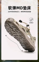 Sandalias de piel de vaca informales de gran tamaño, zapatos de playa de verano para hombres, sandalias deportivas al aire libre, sandalias de montañismo, zapatos creek - details 6