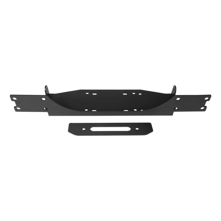 Soporte para Cabrestante SucceBuy con Capacidad de 12000 lbs / 5443 kg, Compatible con Modelos Selectos de Jeep Wrangler JL/JLU y Gladiator JT (2018-2023), Orificios de Montaje Dobles, Acero con Recubrimiento en Polvo Duradero, Acabado Negro