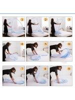 Tiendas Simple Yurt Mosquitera Tienda de campaña portátil Dosel de cama individual doble para adultos Litera plegable Red de malla Mosquitera transpirable - details 3