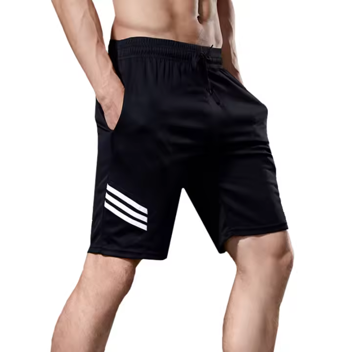 Pantalones Cortos de Entrenamiento de Gimnasio para Hombres Secado Rápido - 1