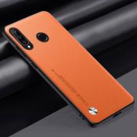 Funda de Lujo de Cuero PU para Huawei P30 Lite Cubierta Trasera Mate de Silicona a Prueba de Golpes - details 12