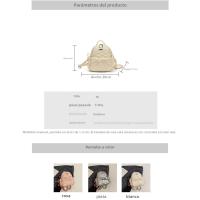Xiaoxiangfeng mochila mujer 2025 nueva primavera y verano moda diamante pequeña mochila viaje versátil bolsa de viaje - details 0