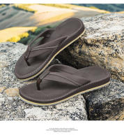 Chanclas de hombre, zapatillas de exterior de alta gama para hombre, sandalias de playa informales antideslizantes, no malolientes, de verano - details 10