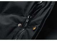 Parkas con bolsillos grandes para hombre, ropa de algodón cálida, abrigos de ocio con capucha de longitud media, moda de invierno, novedad de 2024 - details 11