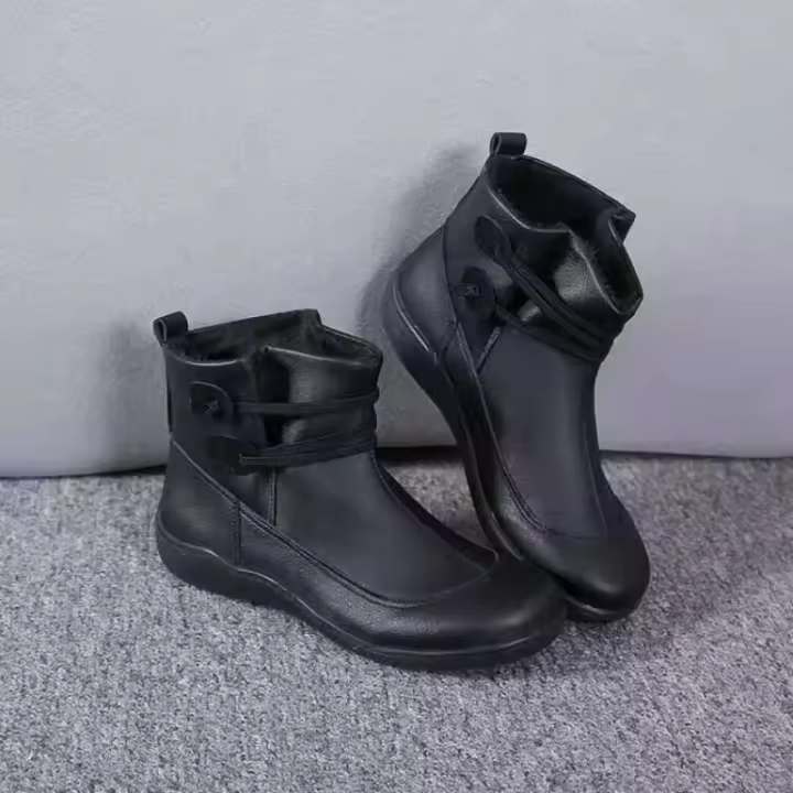 Botas Martin con cordones para mujer, botines deportivos de corte bajo, talla grande - 1