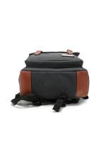 Mochila retro para ordenador portátil con puerto de carga USB, mochila de viaje impermeable para hombres y mujeres - details 41