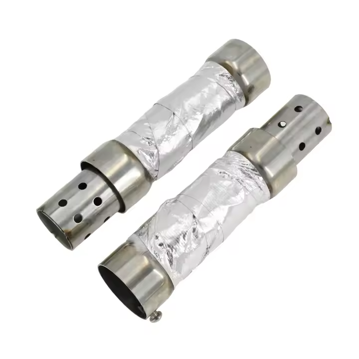 Deflector silencioso para motocicleta, sistema de escape escalonado para Harley Sportster, Duals Softail, escalonado - 1