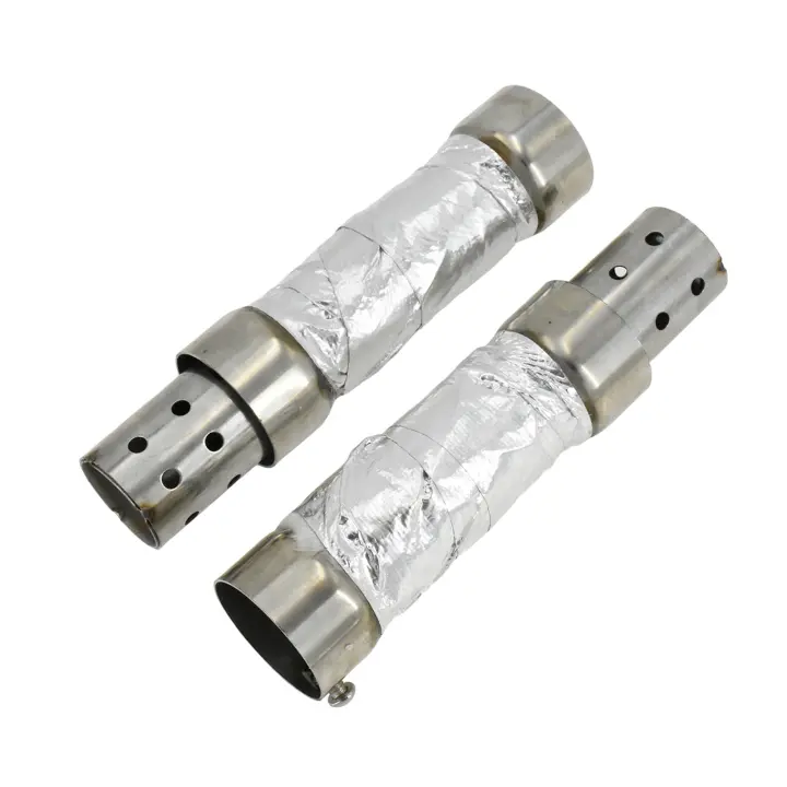 Deflector silencioso para motocicleta, sistema de escape escalonado para Harley Sportster, Duals Softail, escalonado - 1