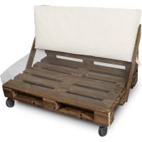 Cojines para palets impermeables para exterior 120x80 + 120x45 crudos - details 4