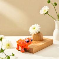 Modelo de tortuga impreso en 3D de plástico, exquisitas articulaciones móviles, modelo de Animal simulado, juguetes para aliviar el estrés de dibujos animados, decoraciones para habitación - details 2