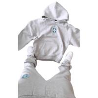 Y2K Conjunto de sudadera con capucha de manga larga con estampado de moda para hombre y mujer - details 1