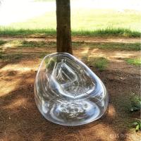 Silla de sol inflable portátil - material transparente de PVC, impermeable y duradero, fácil de montar, adecuado para acampar al aire libre y ocio en la playa, ideal para equipos de ocio al aire libre en verano, silla de sol de playa - details 9