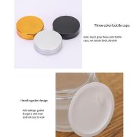 Latas de 5-50g, tarro de crema de vidrio esmerilado, botellas vacías de crema facial plateada/dorada/negra/blanca, sombra de ojos, bálsamo labial, tarro de maquillaje de viaje - details 4