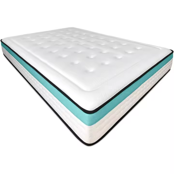 Colchón de Viscoelástico Premium de 24cm Firme y Cómodo Anti-ácaros Hipoalergénico - 1
