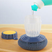 Cepillo de descontaminación para lavar platos, olla de adición de jabón automática, fuerte, respetuoso con el medio ambiente, accesorios de cocina - details 1