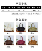 -end Matte Tote para mujer Nuevo g Simple Commuter Hombro Axila Bolsa - details 1