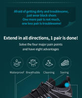 ONEMIX Zapatillas de Correr Negras 2023 para Hombres Resistentes al Agua y Transpirables para Entrenamiento al Aire Libre Antideslizantes para Deportes de Senderismo Material de Interior y Exterior Sintético Cierre de Encaje - details 4