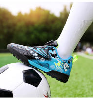 Zapatos de fútbol de marca para niños, zapatillas de fútbol antideslizantes para entrenamiento de campo de césped, tenis de fútbol, zapatillas de fútbol a la moda para niños - details 11