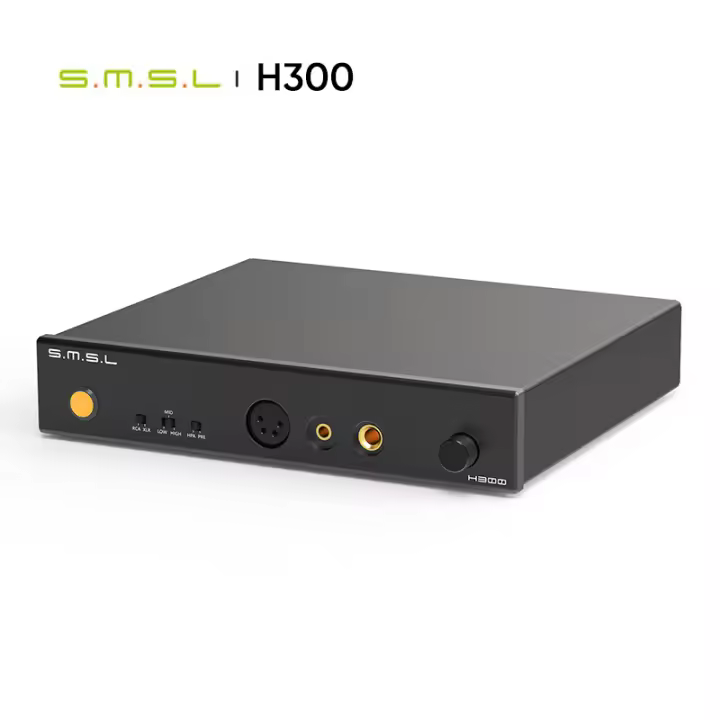 SMSL H300 Amplificador y preamplificador de auriculares AMP de diseño totalmente equilibrado - 1