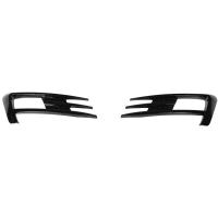 Parachoques de coche negro brillante, luz antiniebla, cubierta de rejilla, embellecedor, para Golf 7, MK7, 2013-2017 - details 2