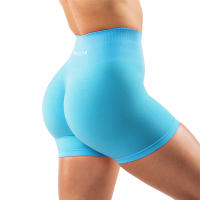Pantalones Cortos de Yoga Ampliados NVGTN de Spandex para Mujeres Ropa de Gimnasio Suave para Entrenamiento - details 26