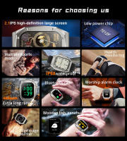 Reloj mujer inteligente Fitness exterior deporte Bluetooth llamada Seguimiento GPS hombre ritmo cardíaco Reloj de presión arterial - details 1