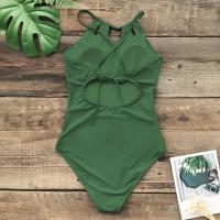 Traje de baño de una pieza con cordones en la espalda para mujer, Monokini Sexy con espalda descubierta, traje de baño 2023, ropa de playa para niñas, trajes de baño - details 7