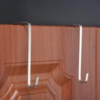 Gancho de puerta ajustable de hierro Simple, colgador de puerta resistente de 100x48mm, colgante con metralla, gancho de puerta para armario, 5 uds. - details 1