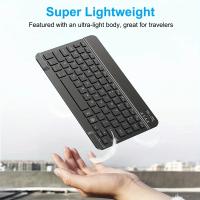 Teclado inalámbrico compatible con Bluetooth para Android, IOS, Windows Mini, 78 teclas para juegos, PC, iPad, tableta - details 5