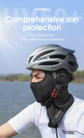 WEST BIKING-gorros de ciclismo para hombre, pasamontañas de seda de hielo para motocicleta, MTB, bicicleta de carretera, protección UV, equipo deportivo de refrigeración - details 5