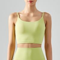 Top Deportivo de Yoga para Mujeres Algodón Transpirable Mejora de Figura con Almohadilla - details 3