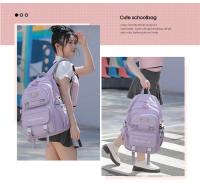 Mochilas escolares coreanas, mochilas universitarias juveniles, mochilas de Ordenador portátiles para viajes informales - details 4