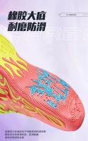 Zapatillas de baloncesto de alta calidad para hombre, zapatillas deportivas acolchadas para correr para mujer, zapatillas deportivas antideslizantes con cordones - details 6