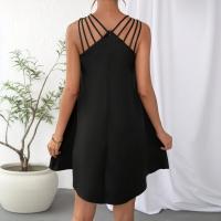 Vestido de tirantes de mujer sin mangas falda suelta y delgada - details 2
