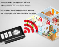 Sistema de Alarma Anti-Robo para Puertas y Ventanas de Elecpow con Control Remoto Inalámbrico Kit de Seguridad para el Hogar Detectores de Apertura de Puertas con Batería - details 8