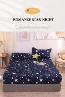 Protector de colchón Funda elástica para cama Dou Estrellas románticas Estampado nocturno - details 0