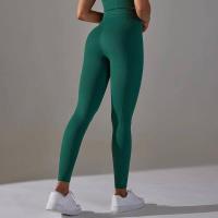 Mujeres sin costuras, leggings deportivos de cintura alta para entrenamiento, correr, fitness, gimnasio, fruncido en el trasero, ropa deportiva - details 26