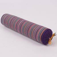 Almohada Cervical de Yoga a rayas, cojín de alforfón de tela gruesa vieja, almohada de palo para el cuidado de la salud, almohada Cervical de fisioterapia para el cuello - details 9